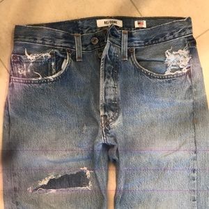 Re/done denim